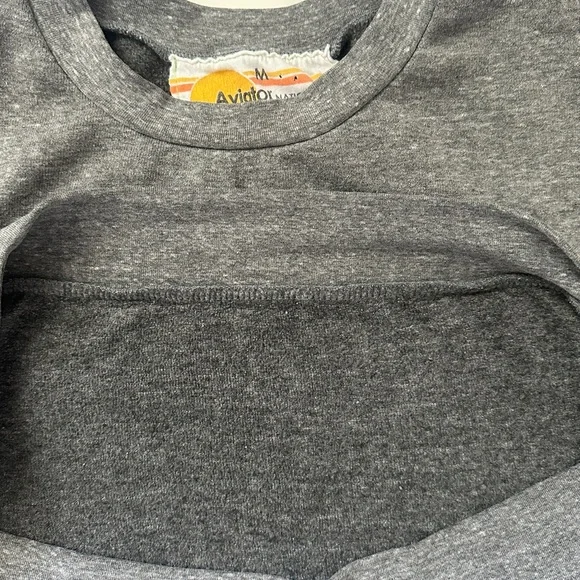 Aviator Nation Gray Crewneck Venice Beach, CA edition